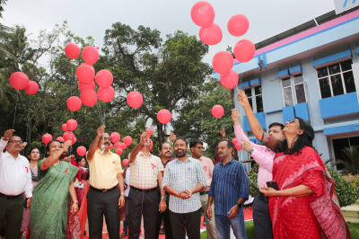 Dr. Anitha Thampi, C&MD (i/c), inaugurating World AIDS Day 2024 at the Peroorkada Factory on 01December 2024.